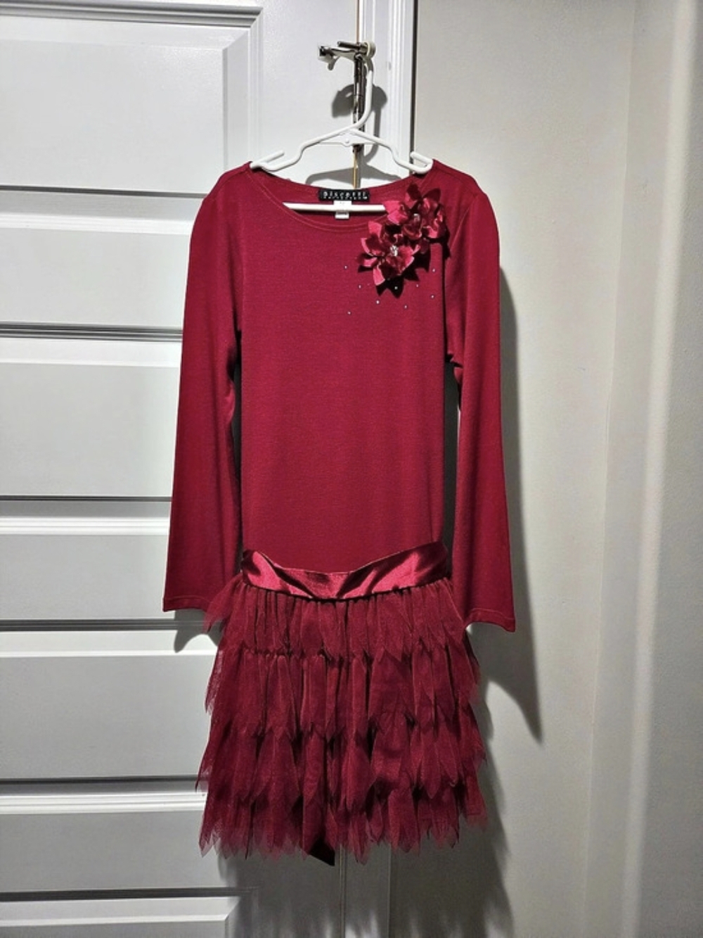 Bisou Long Sleeve Mini Dress in Pink Size 10 Like New